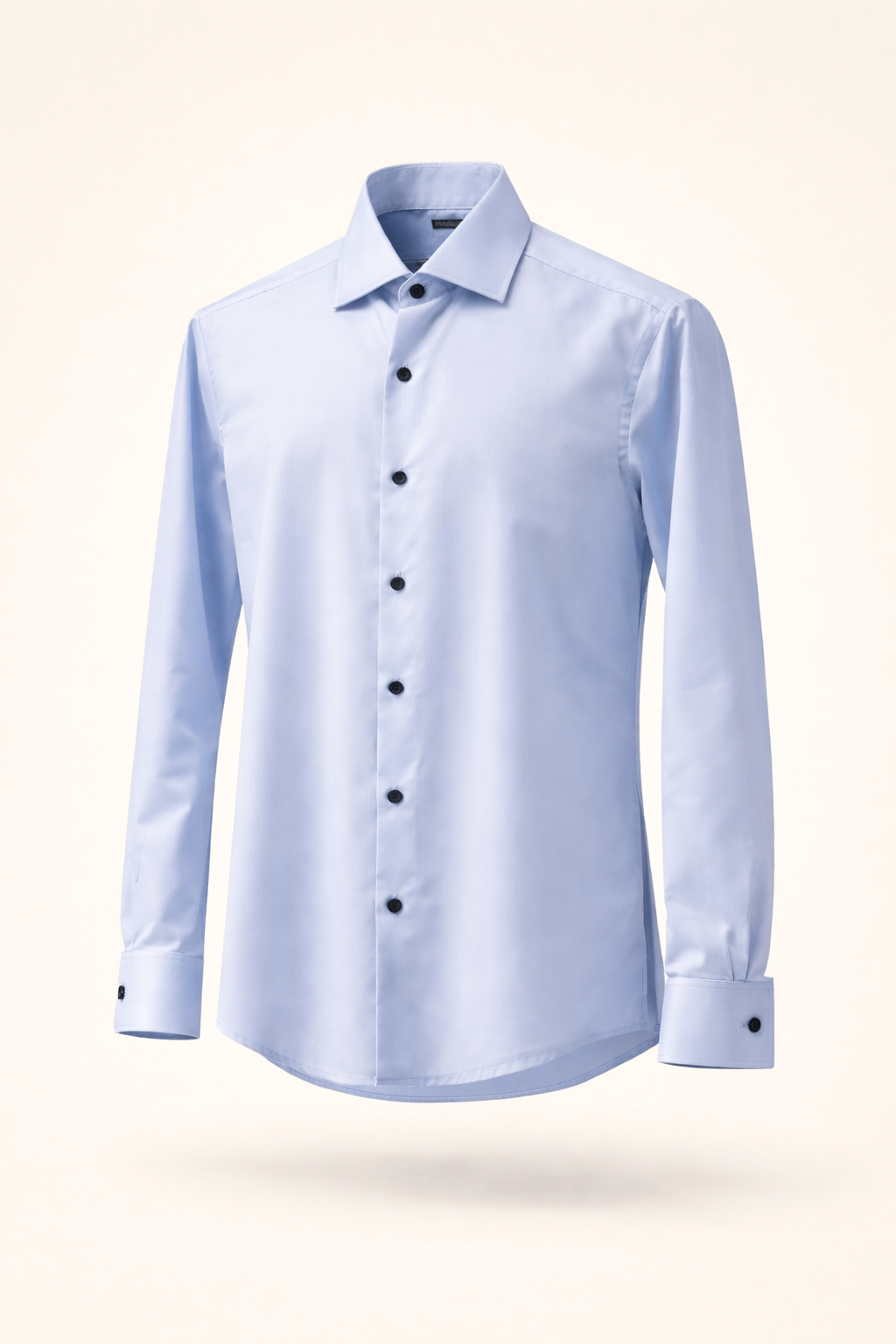 Ice Blue Cotton Shirt