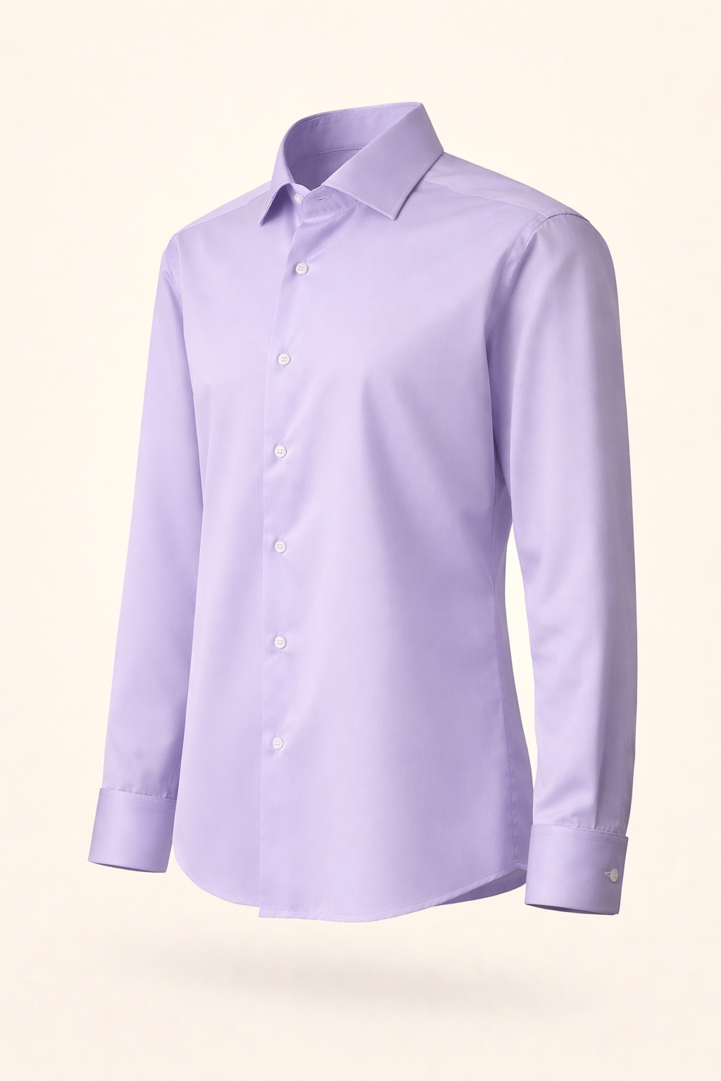 Lilac Cotton Shirt