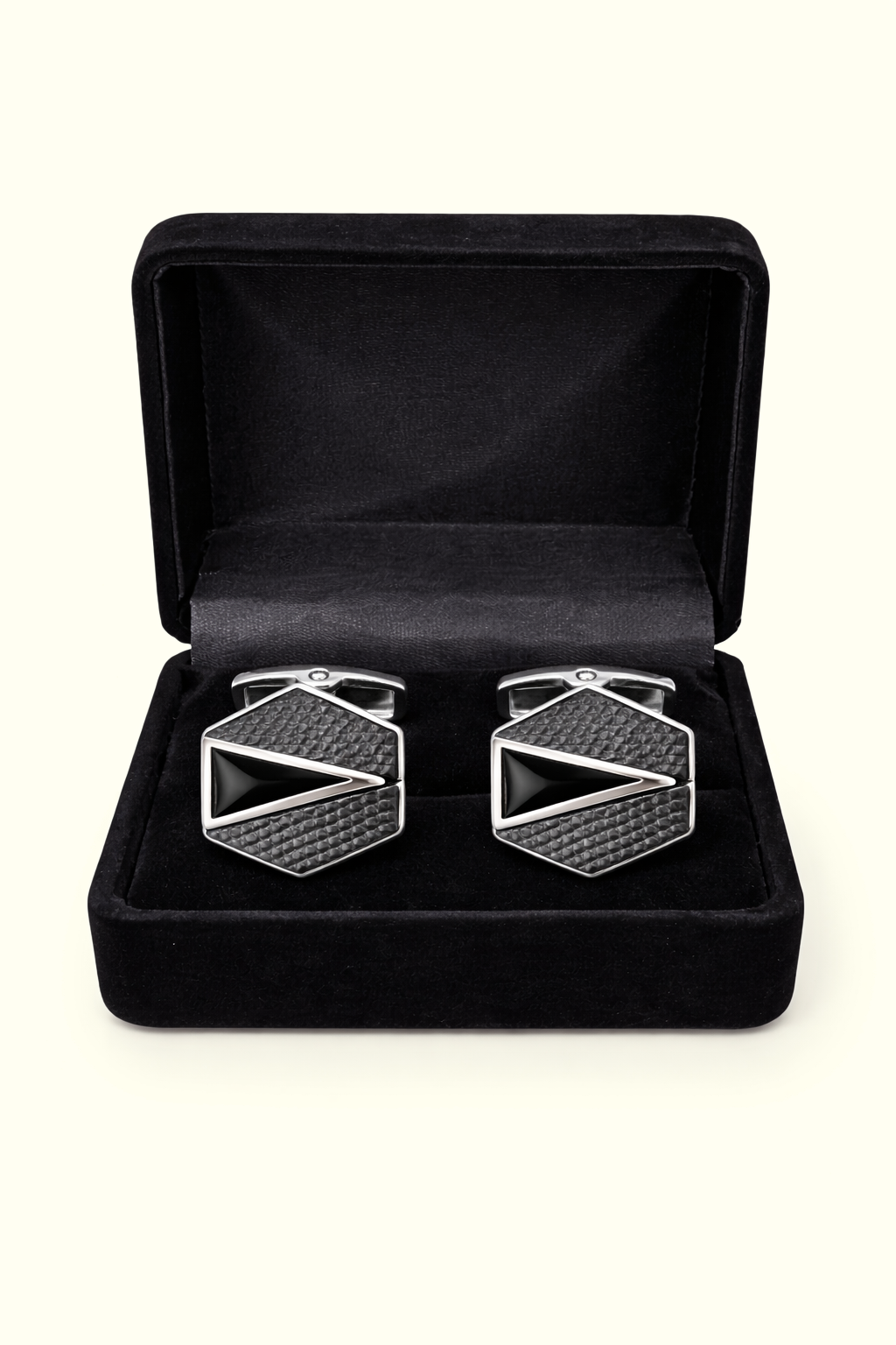 Signature Apex Hex Cufflinks