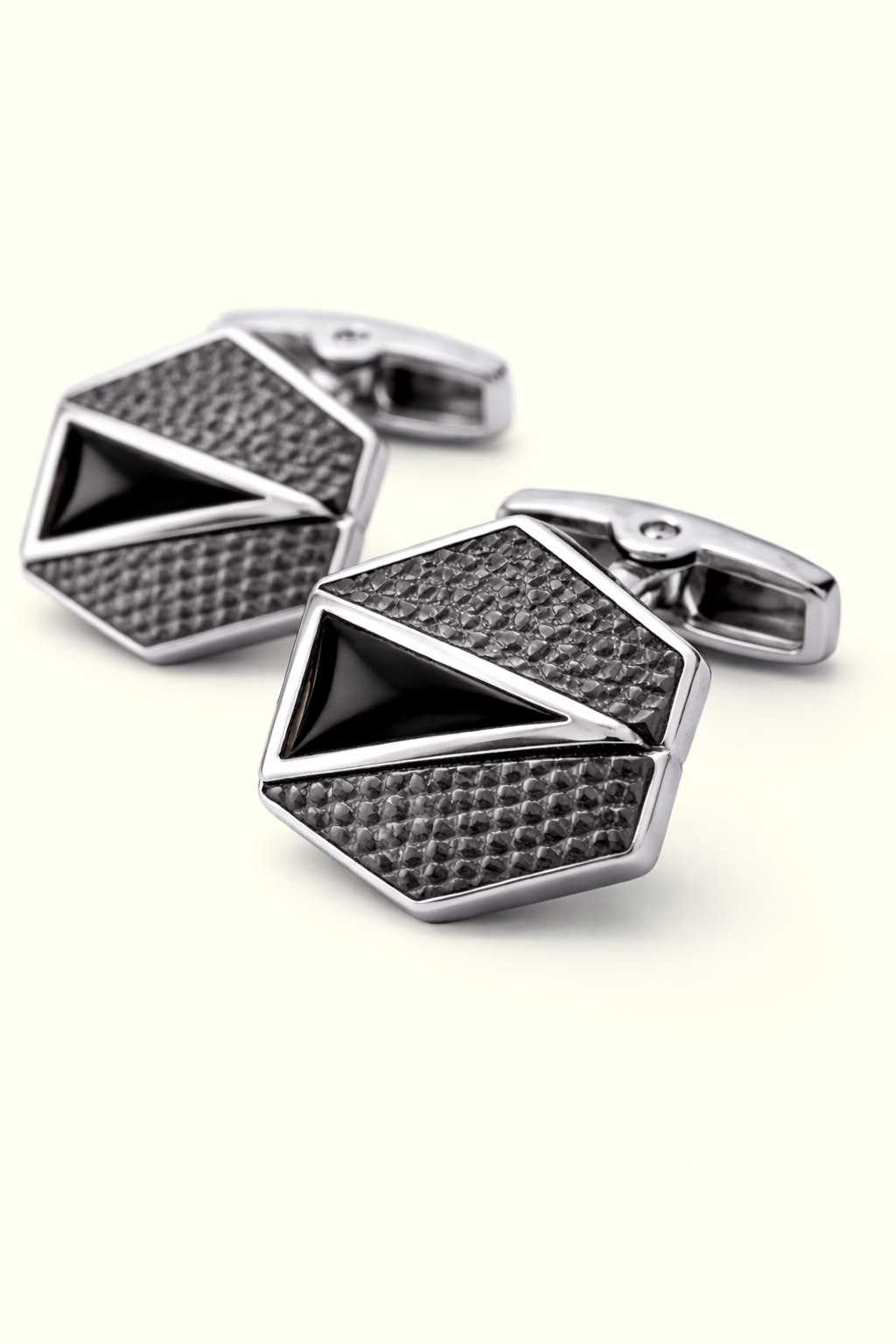 Signature Apex Hex Cufflinks