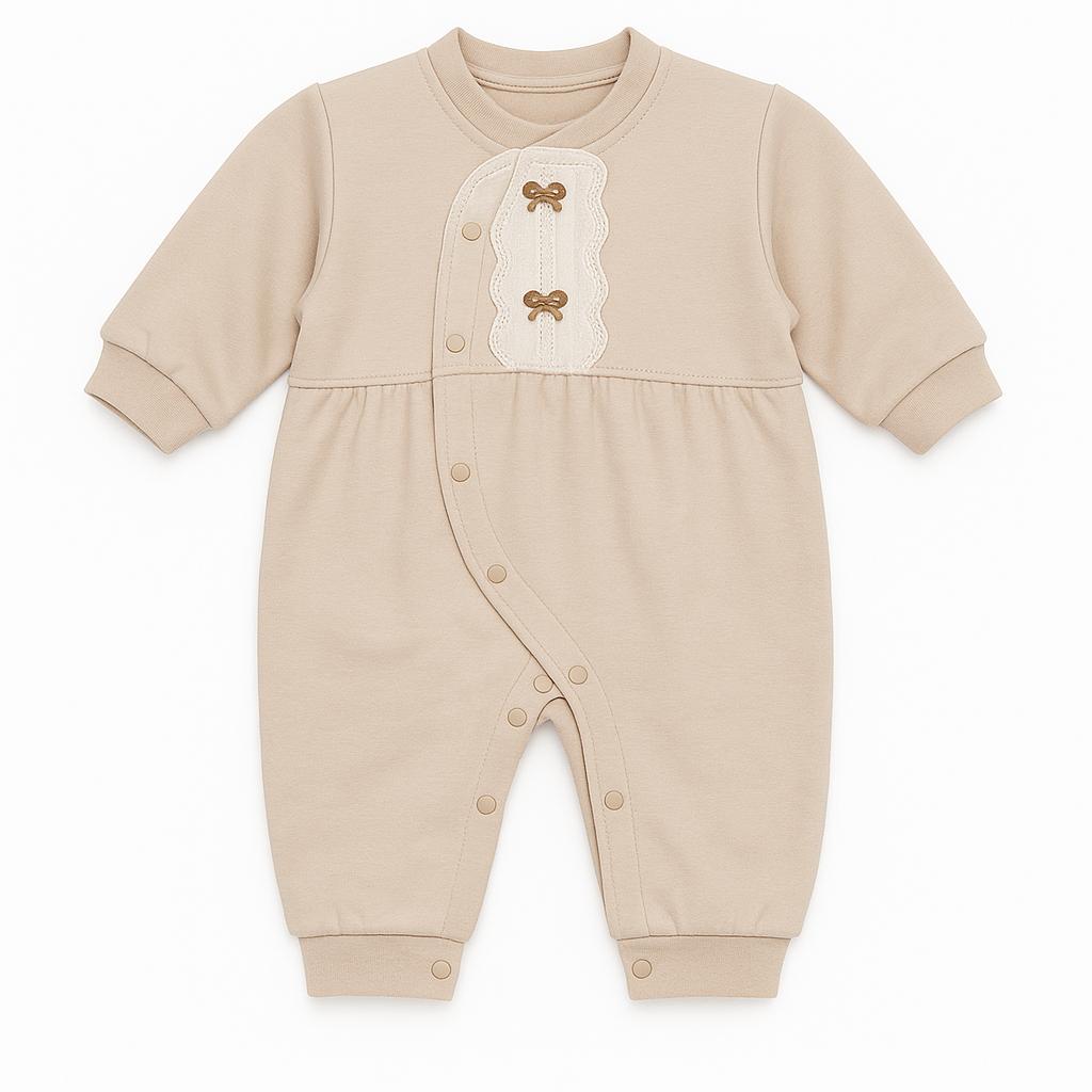 Baby bow romper
