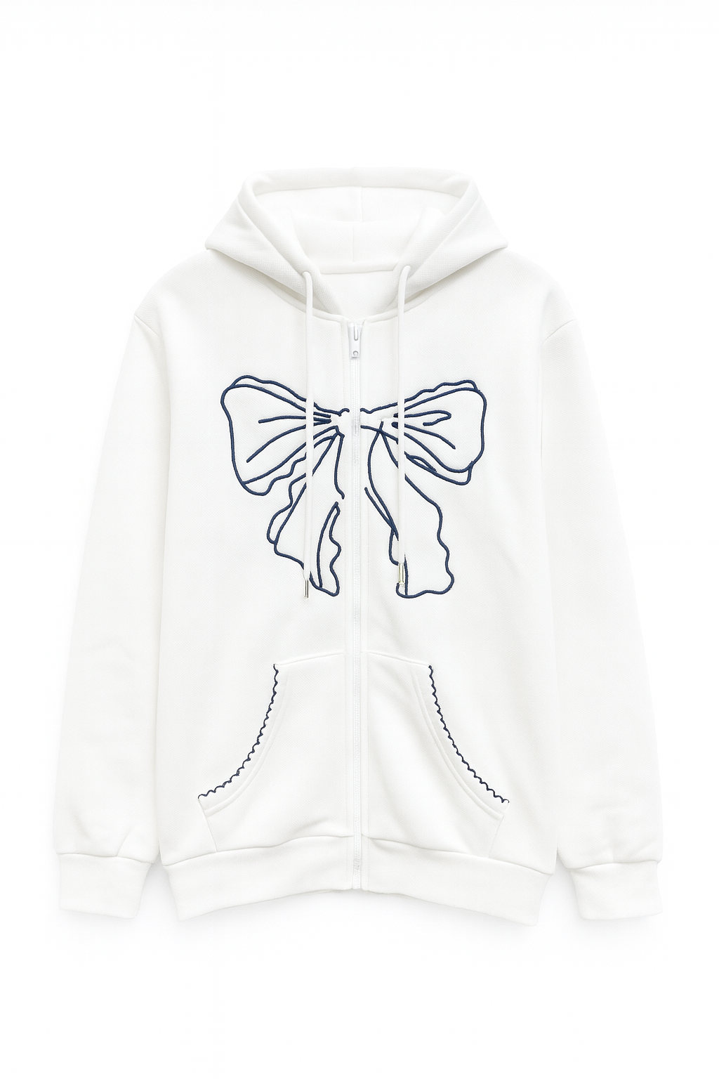 Bambenie Signature Bow Hoodie – Winter Edition