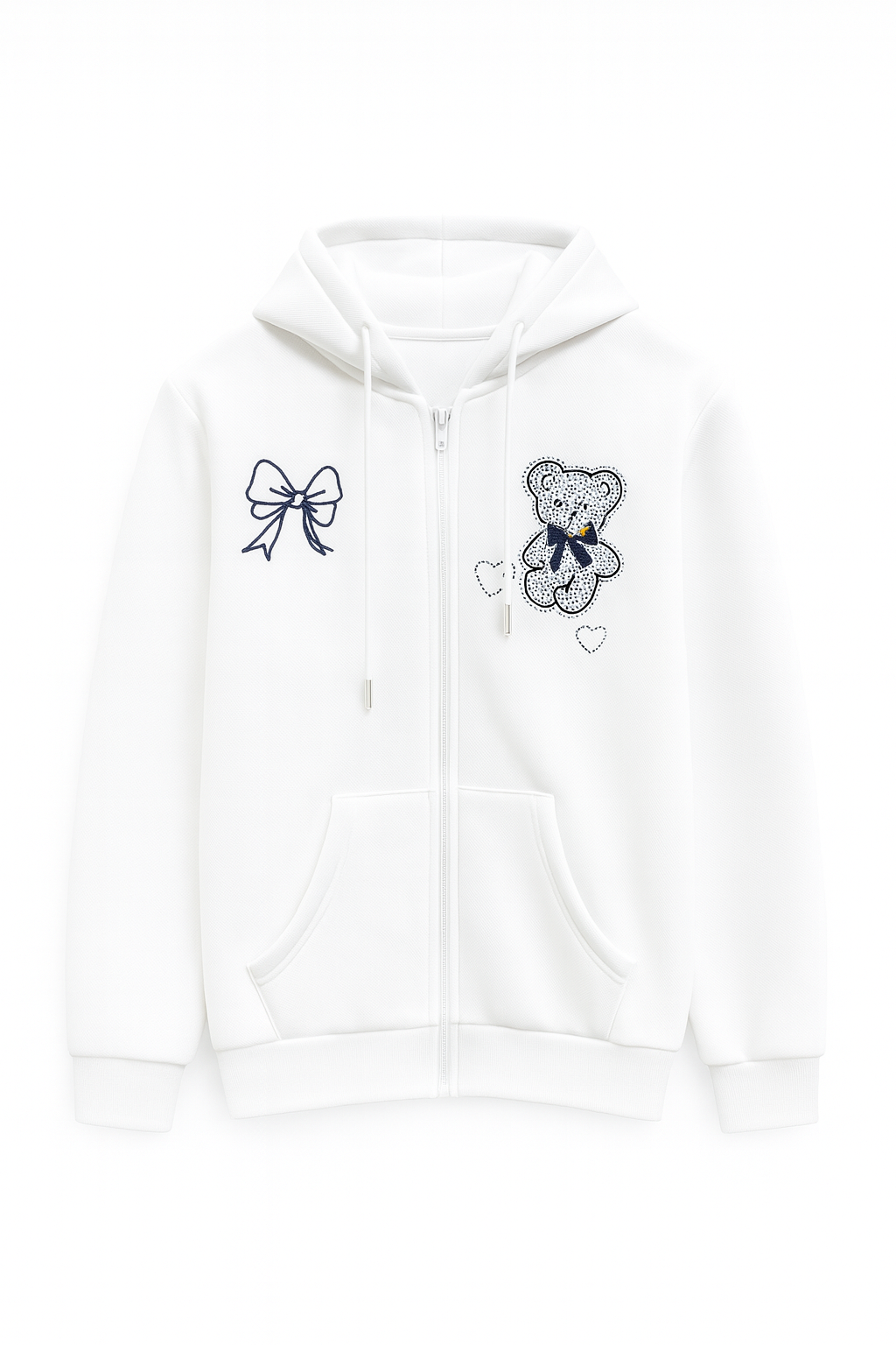 Bambenie Signature Bow Hoodie – Winter Edition
