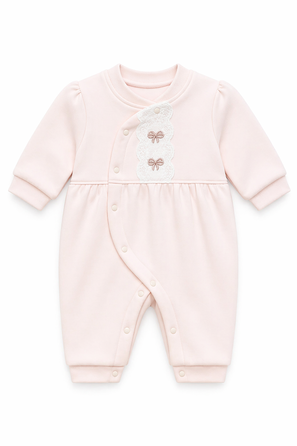 Baby bow romper