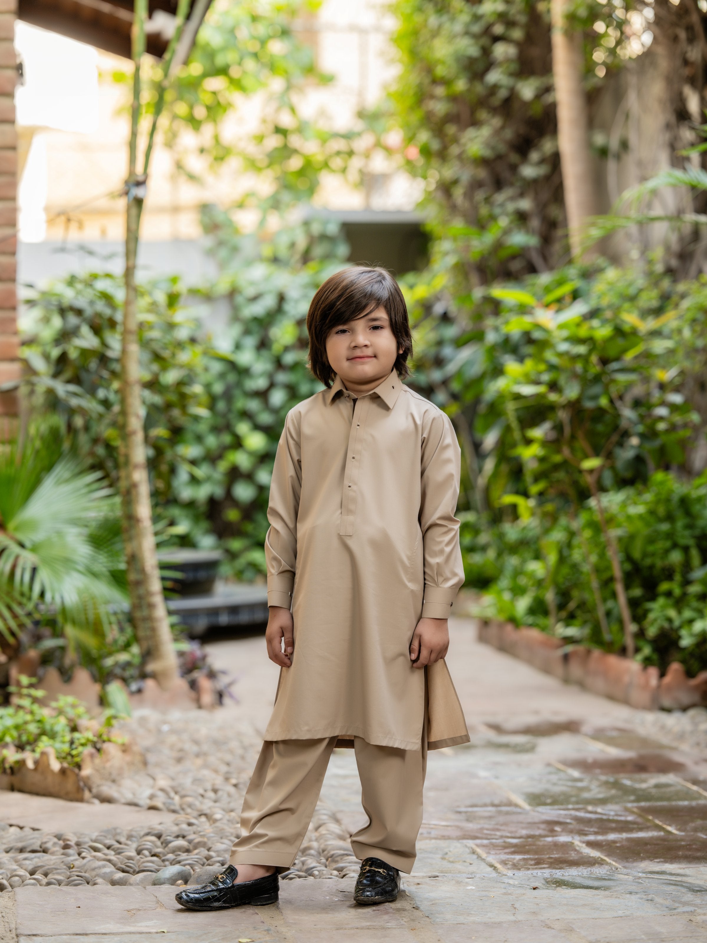 Soft Sand Shalwar Qameez