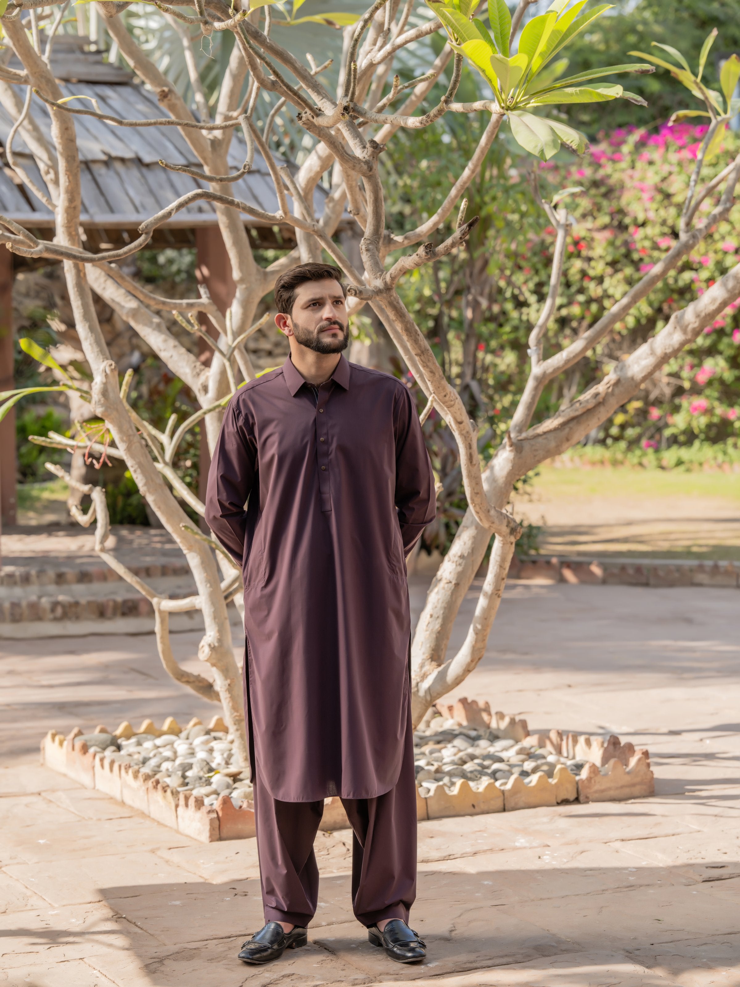 Royal Maroon Shalwar Qameez